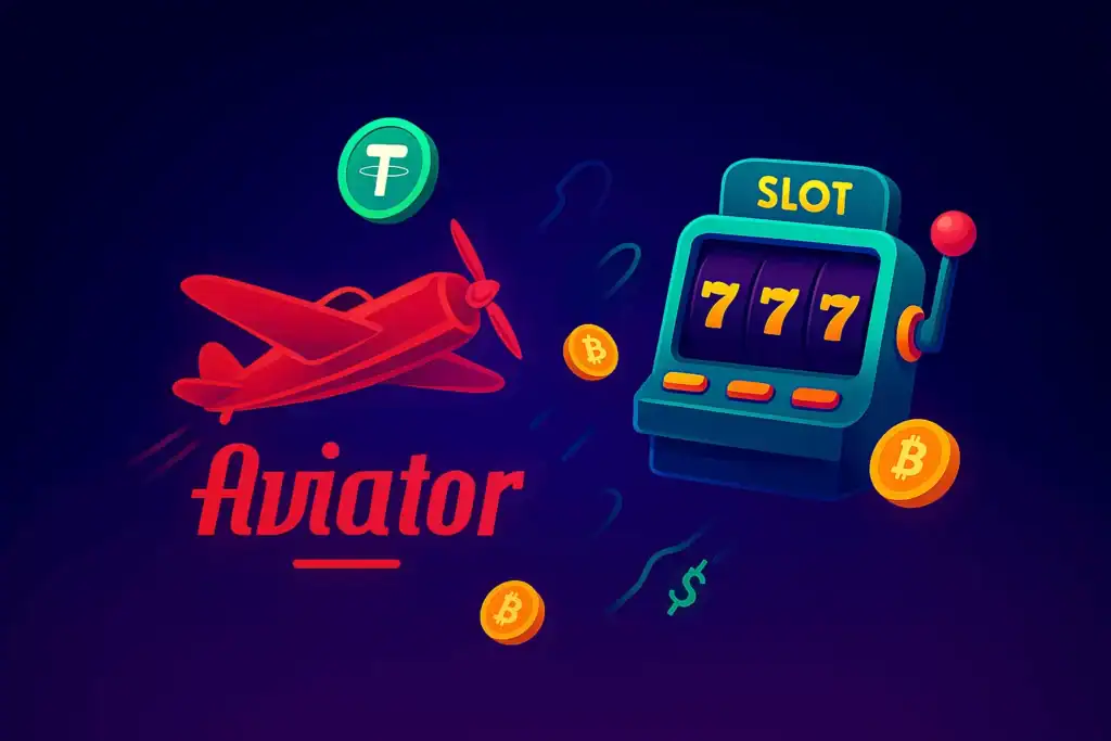 Play Aviator crash game with BTC or USDT at top crypto gambling sites in 2025